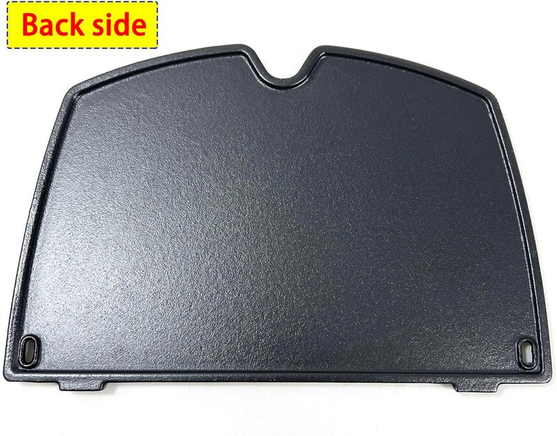 Direct Store DC136 6558 Cast Iron Cooking Griddle for Weber Q100 Q1000, Q120 Q1200 Series Gas Grills Parts, 12.6 x 8.5 x 0.5 Inches, Replace for Weber Q1200 Grill Accessories - Image 4